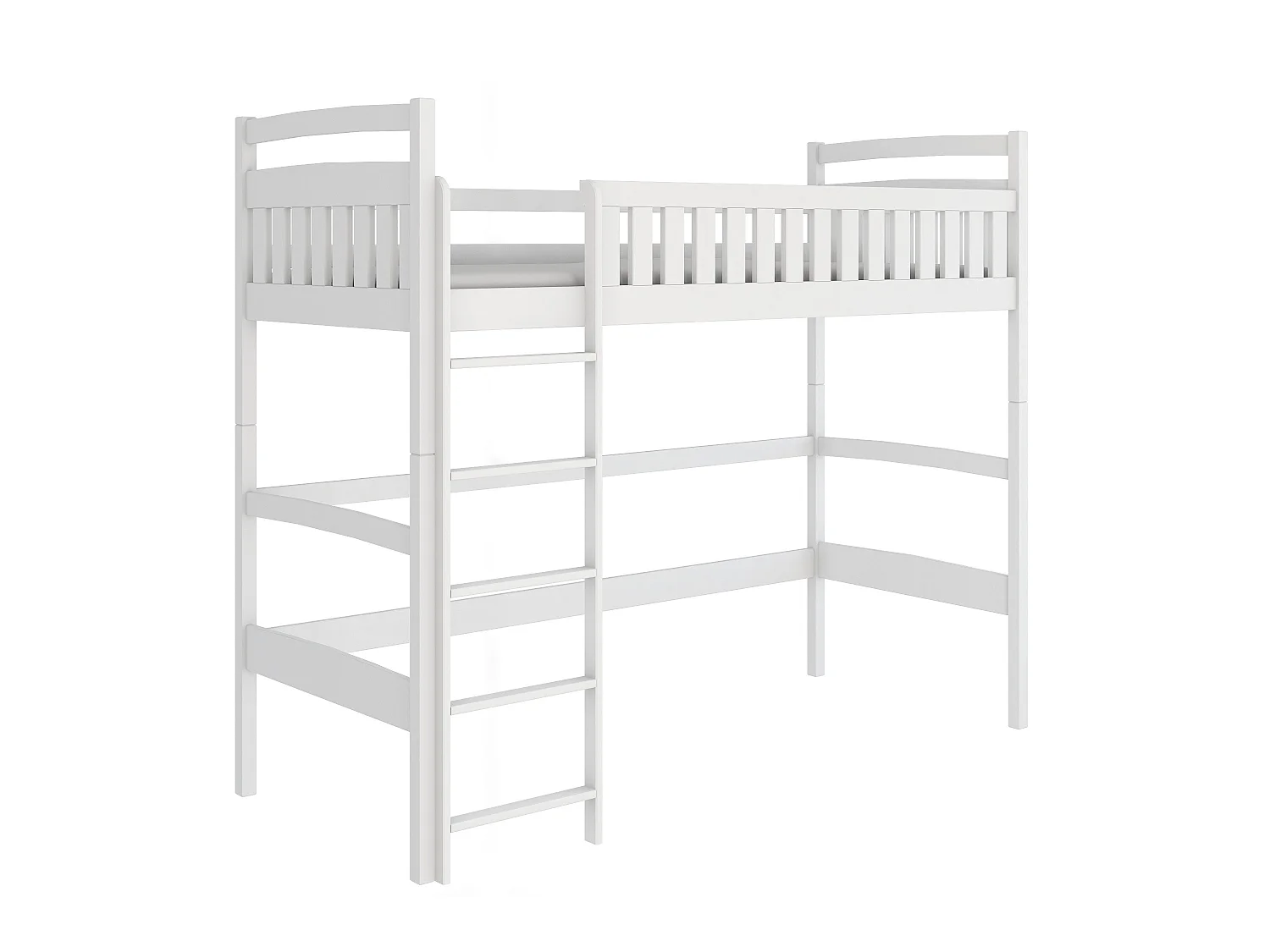 Letto a soppalco Mia 80x180 Bianco