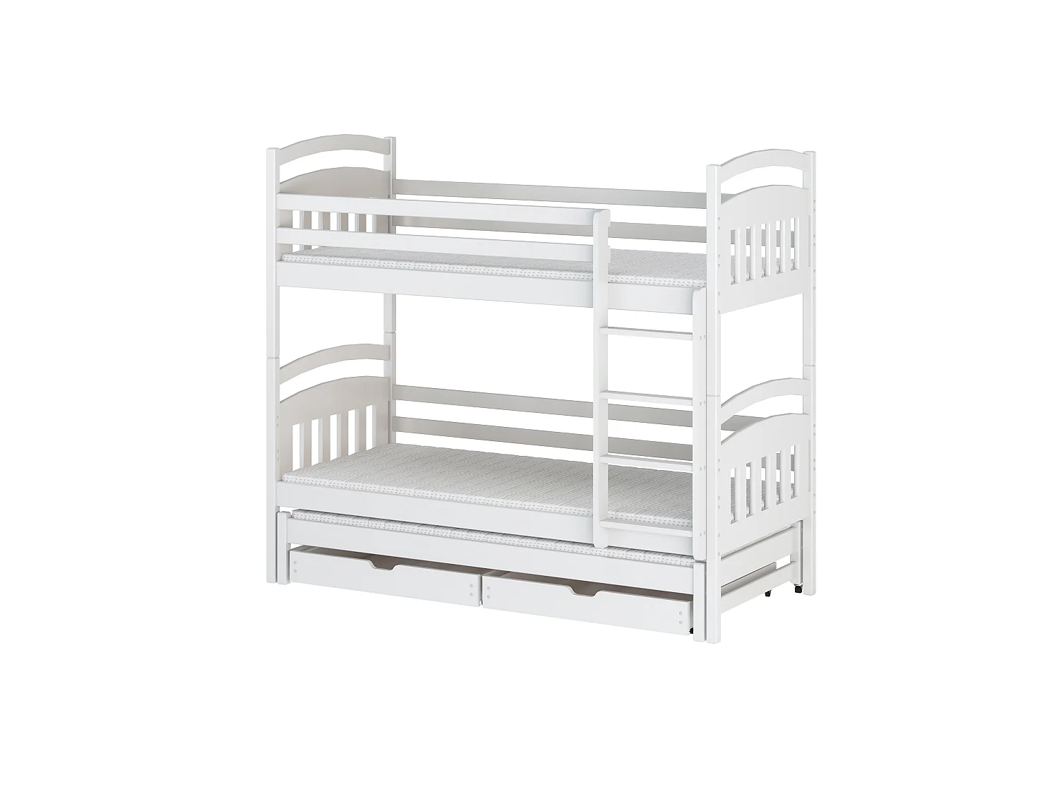 Lit superposé Alan 90x190 Blanc