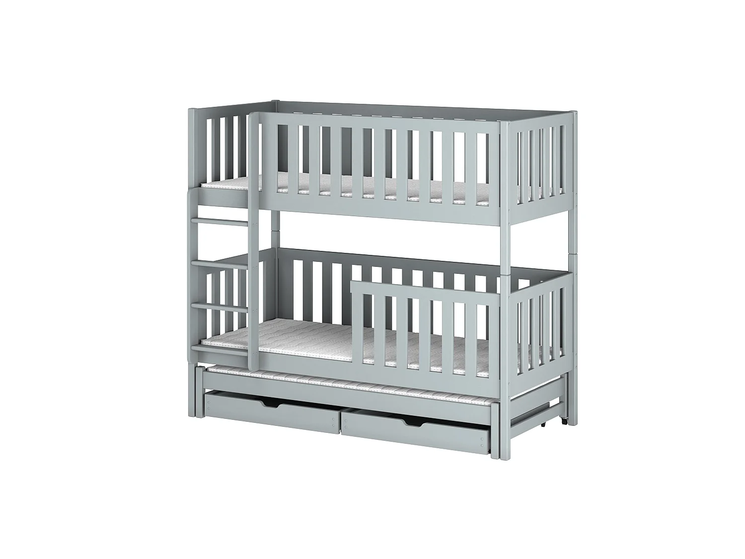 Lit superposé Lea 80x160 Gris