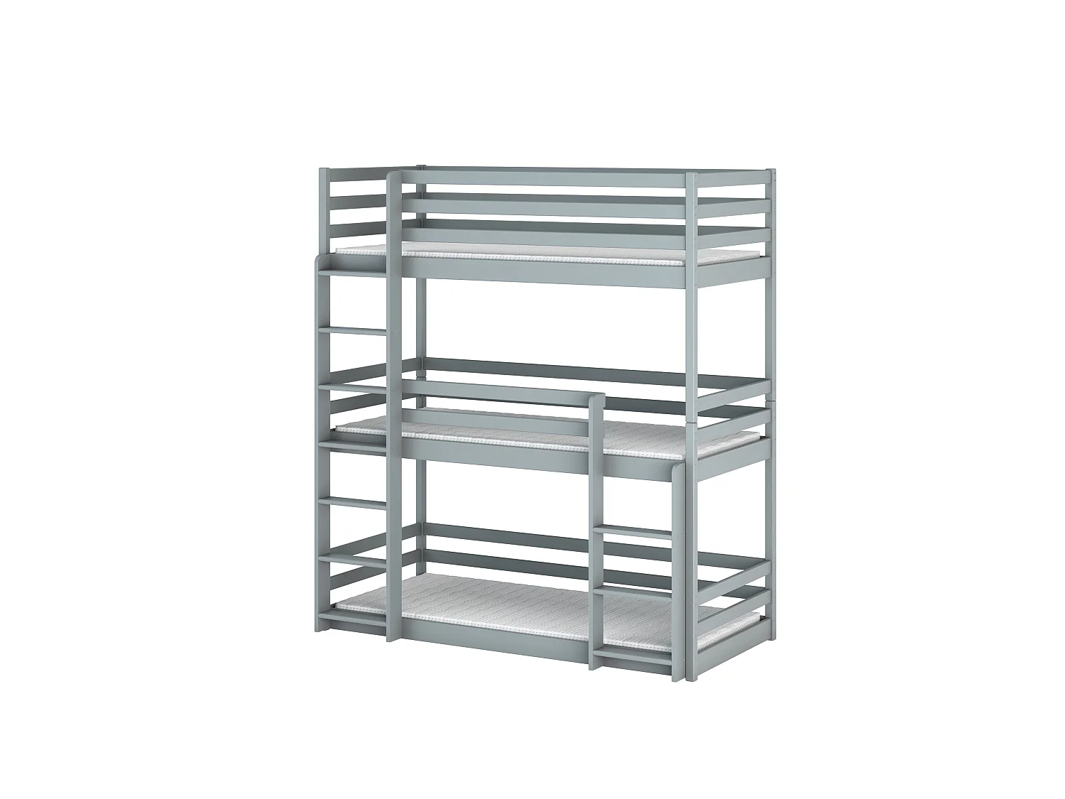 Lit superposé Ted 80x180 Gris