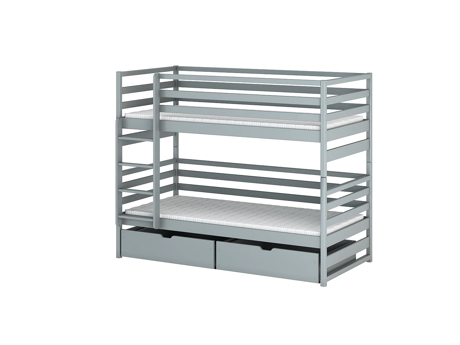 Lit superposé Loft 80x160 Gris