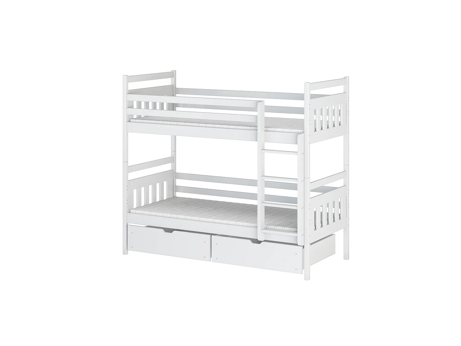 Lit superposé Adaš 90x190 Blanc