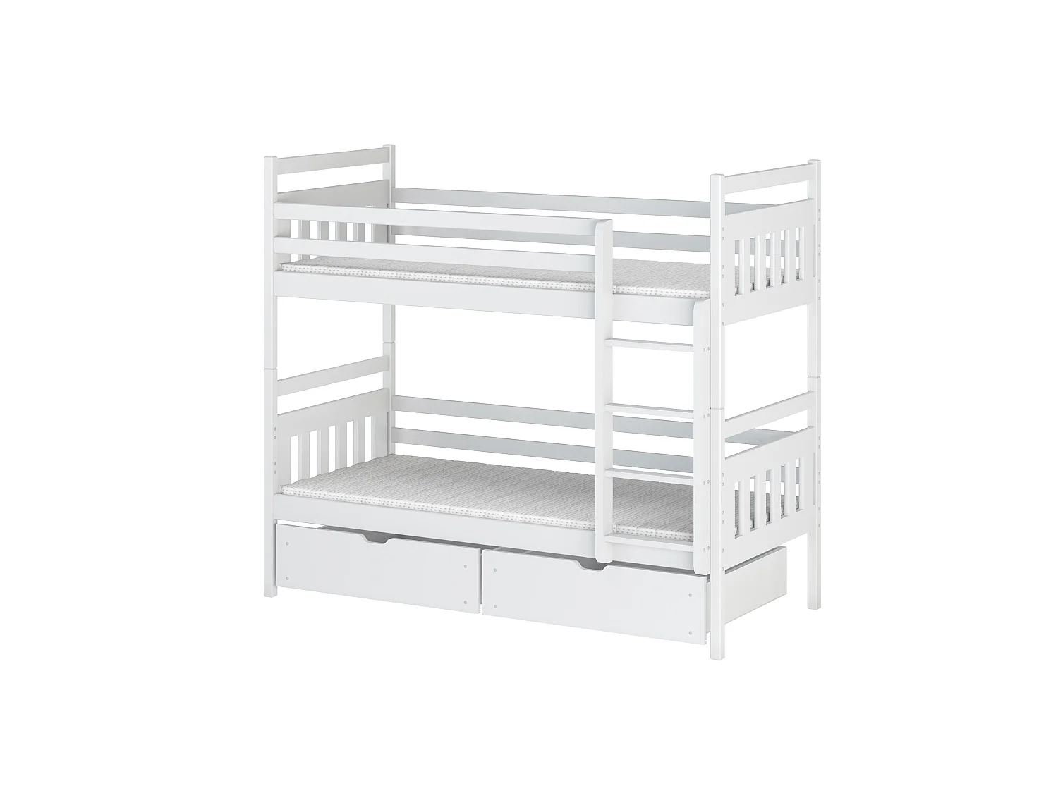 Lit superposé Adaš 90x190 Blanc