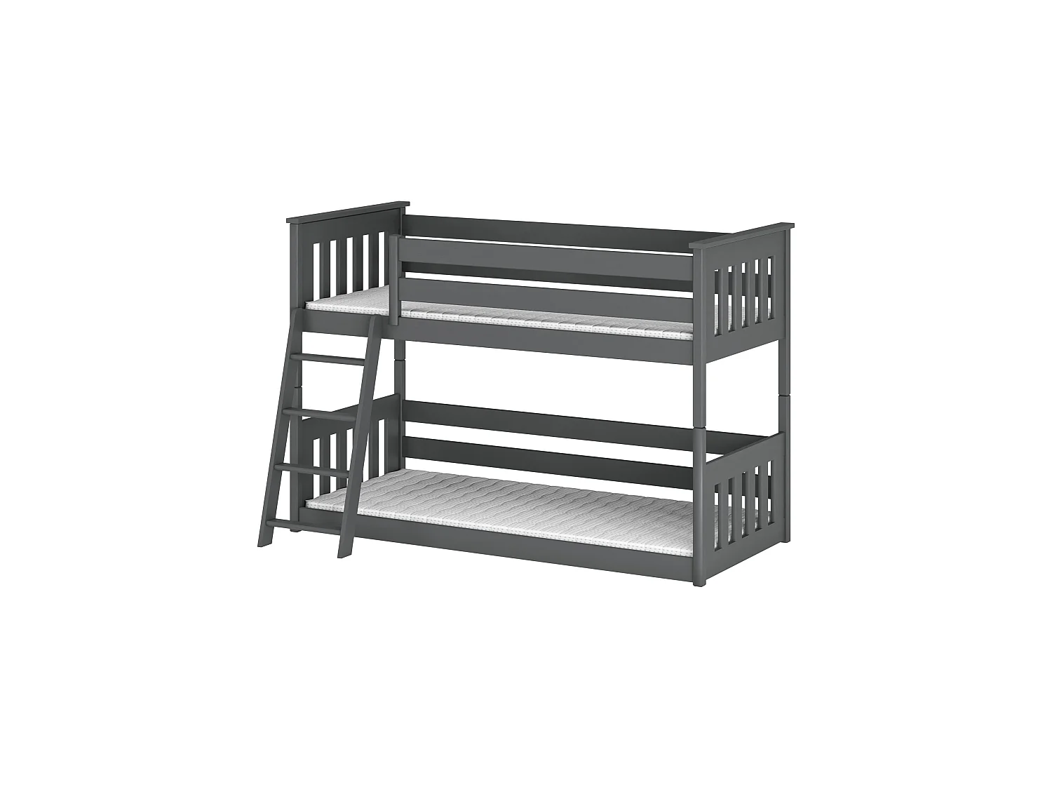 Etagenbett Kevin 80x200 Grau