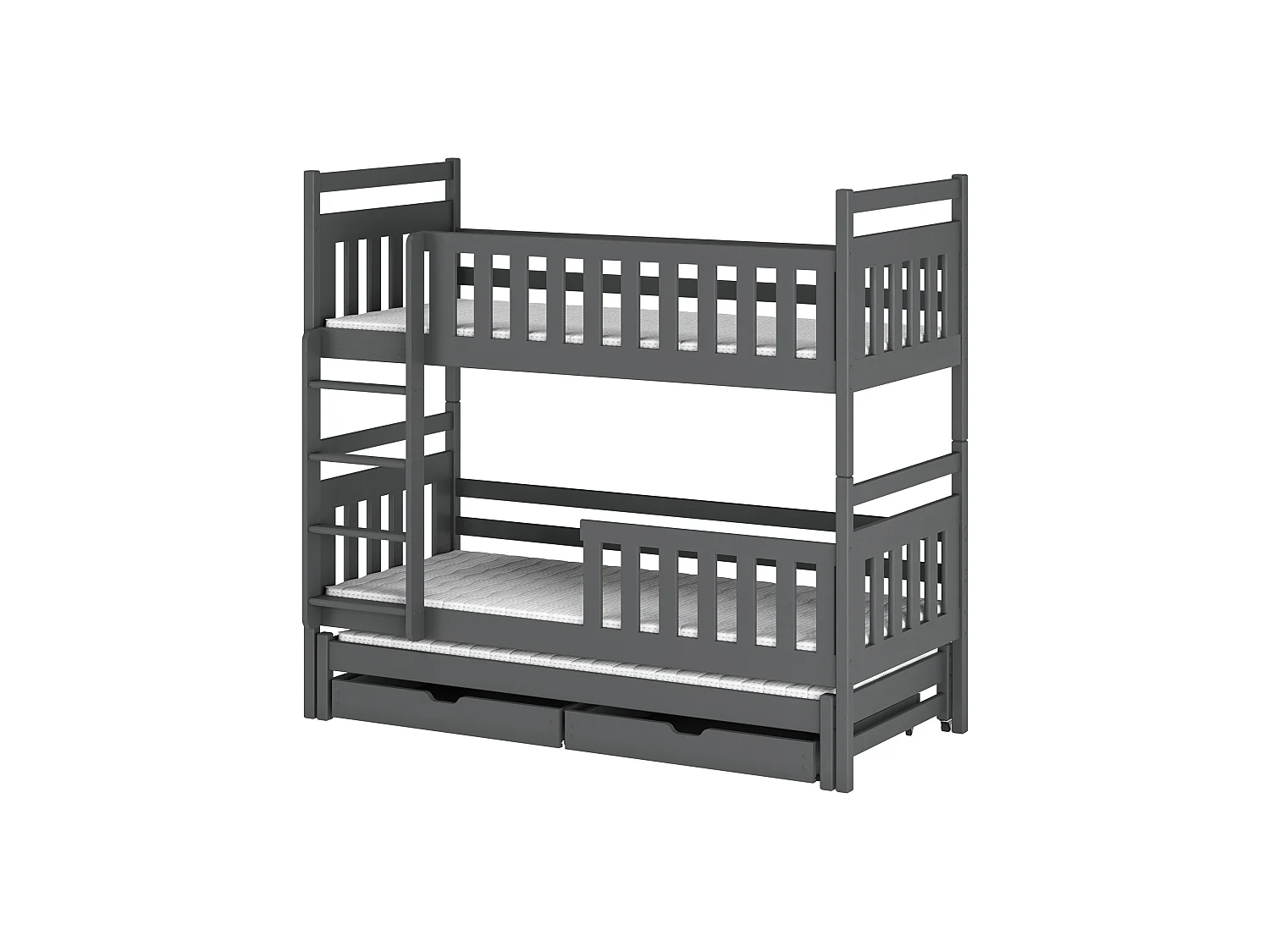 Klara Letto a castello 90x190 Grigio