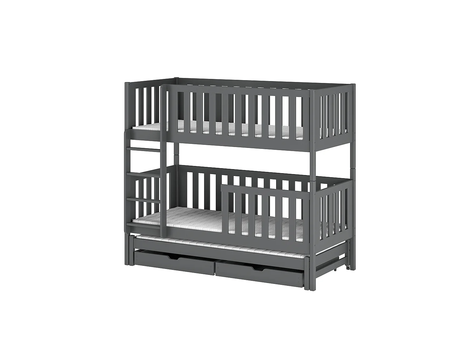 Lit superposé Lea 90x190 Gris