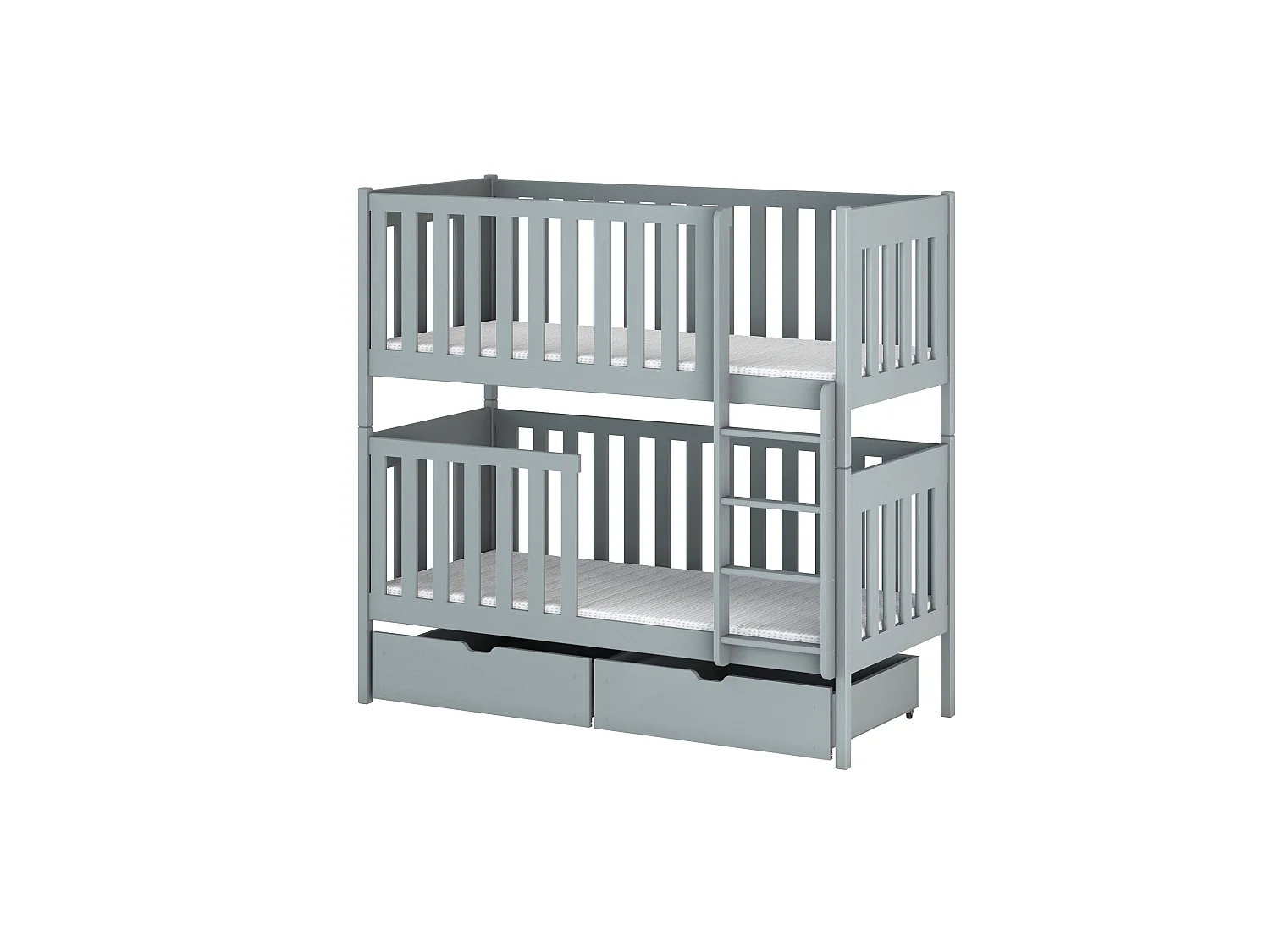 Letto a castello Dawid 90x190 Grigio