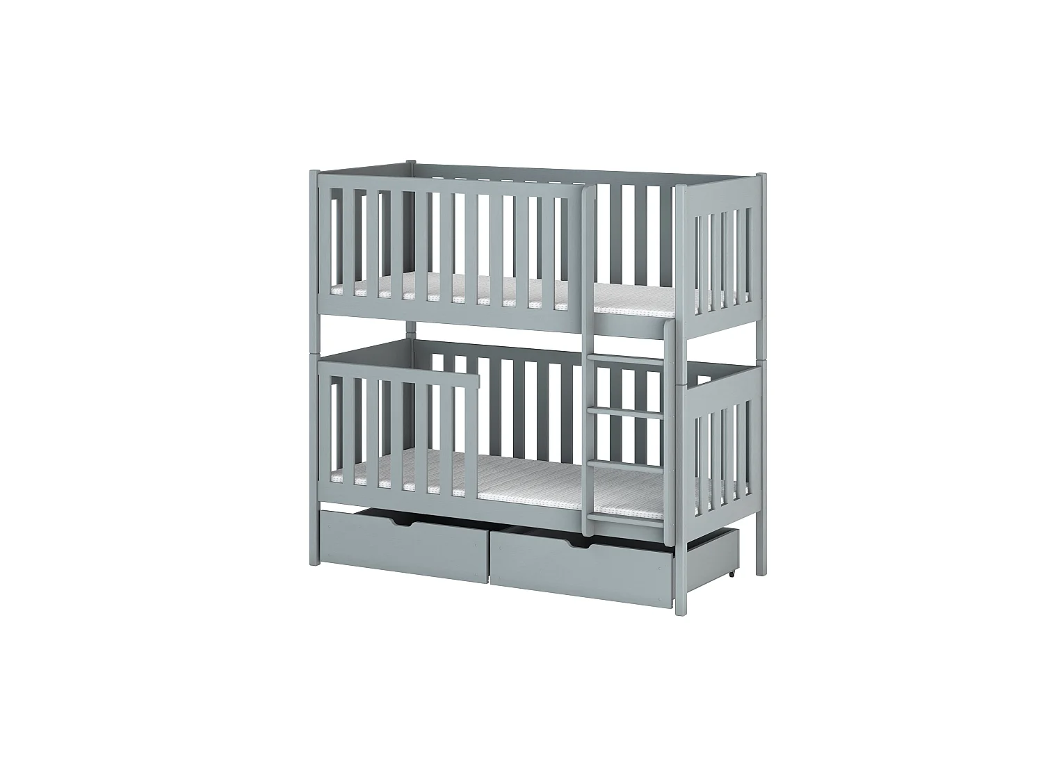 Letto a castello Dawid 90x190 Grigio
