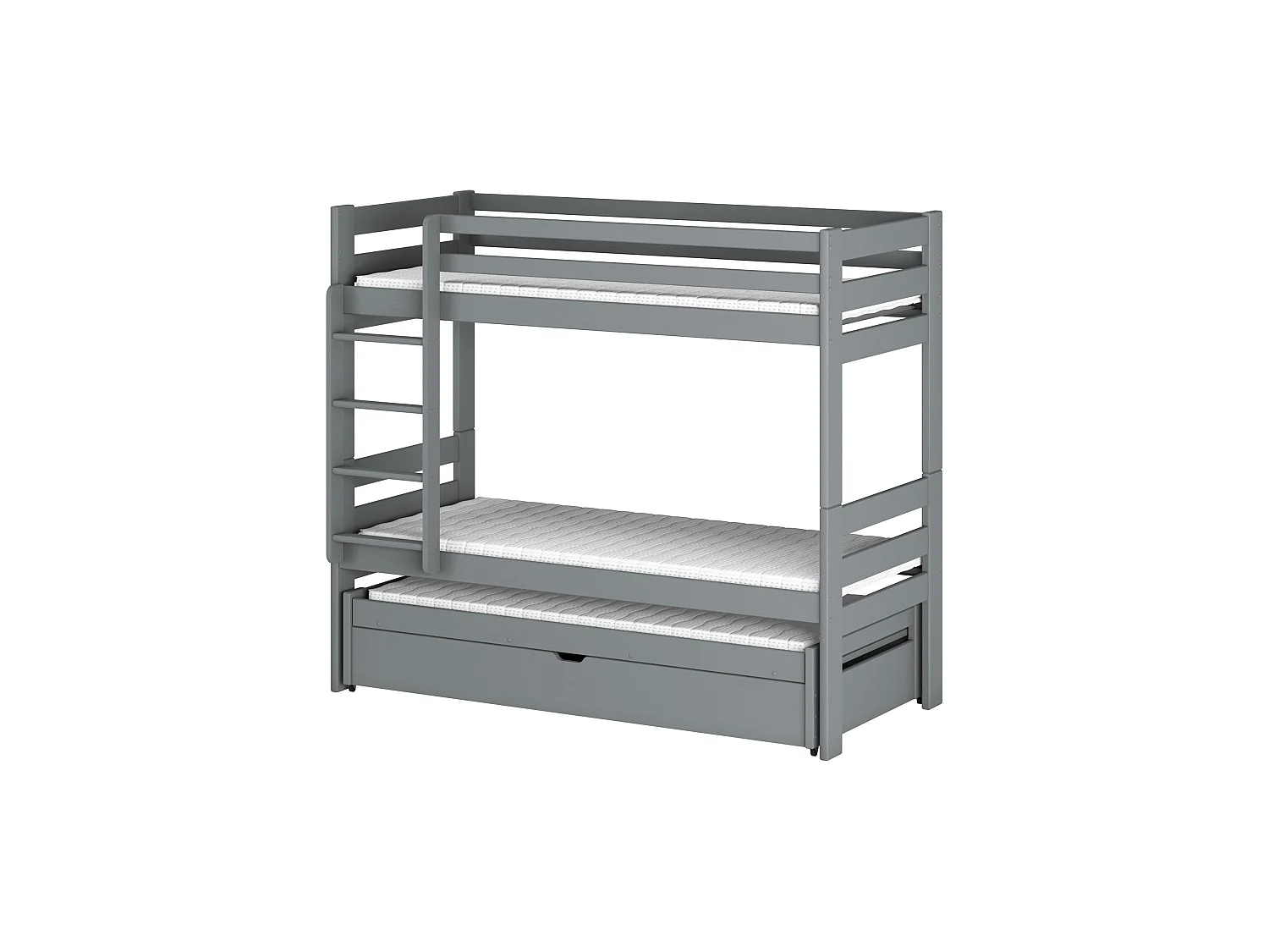 Lit superposé Lessinew 80x180 Gris