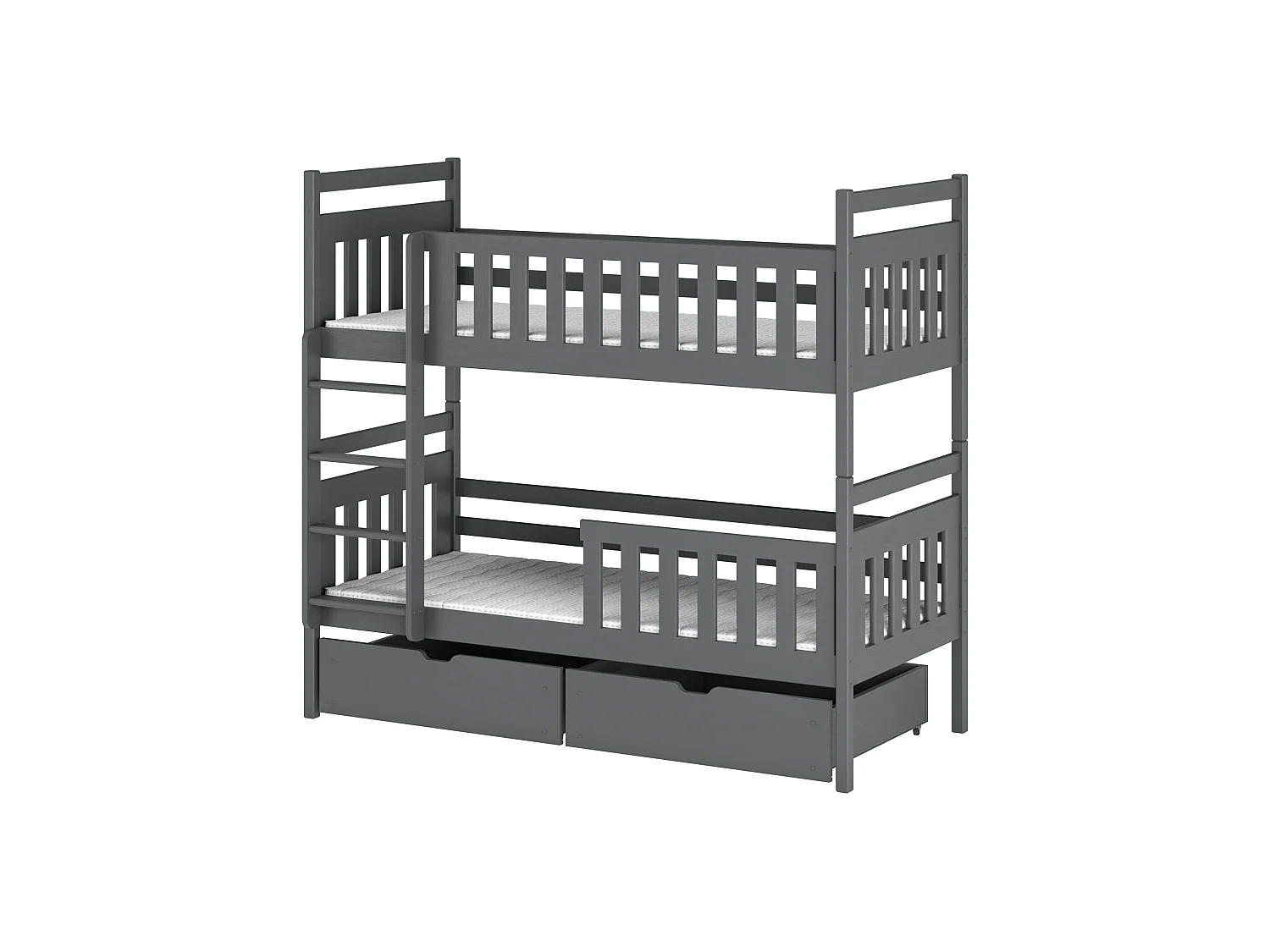 Etagenbett Monika 90x200 Grau