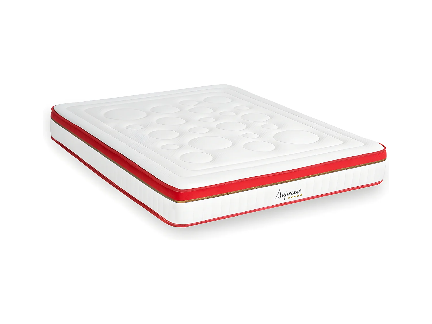 Matelas Suprême mousse Haute densité Accueil mémoire de forme 24 cm - 140 x 190 cm