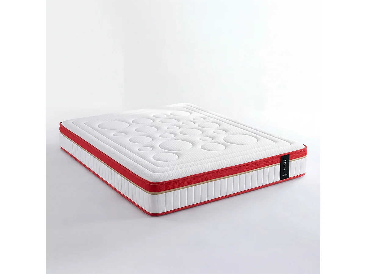 Matelas Suprême 140x190 cm - Mousse HD mémoire - Ép. 24 cm