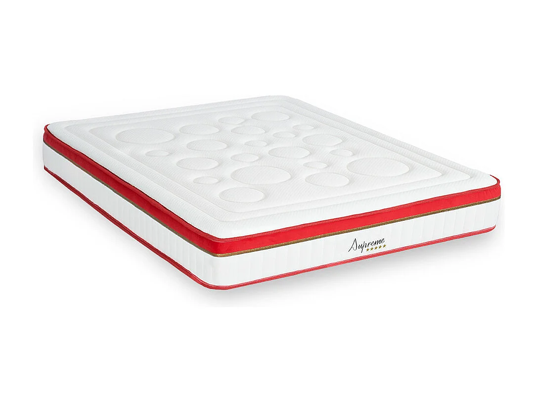 Matelas Suprême 160x200 cm - Mousse HD mémoire - Ép. 24 cm