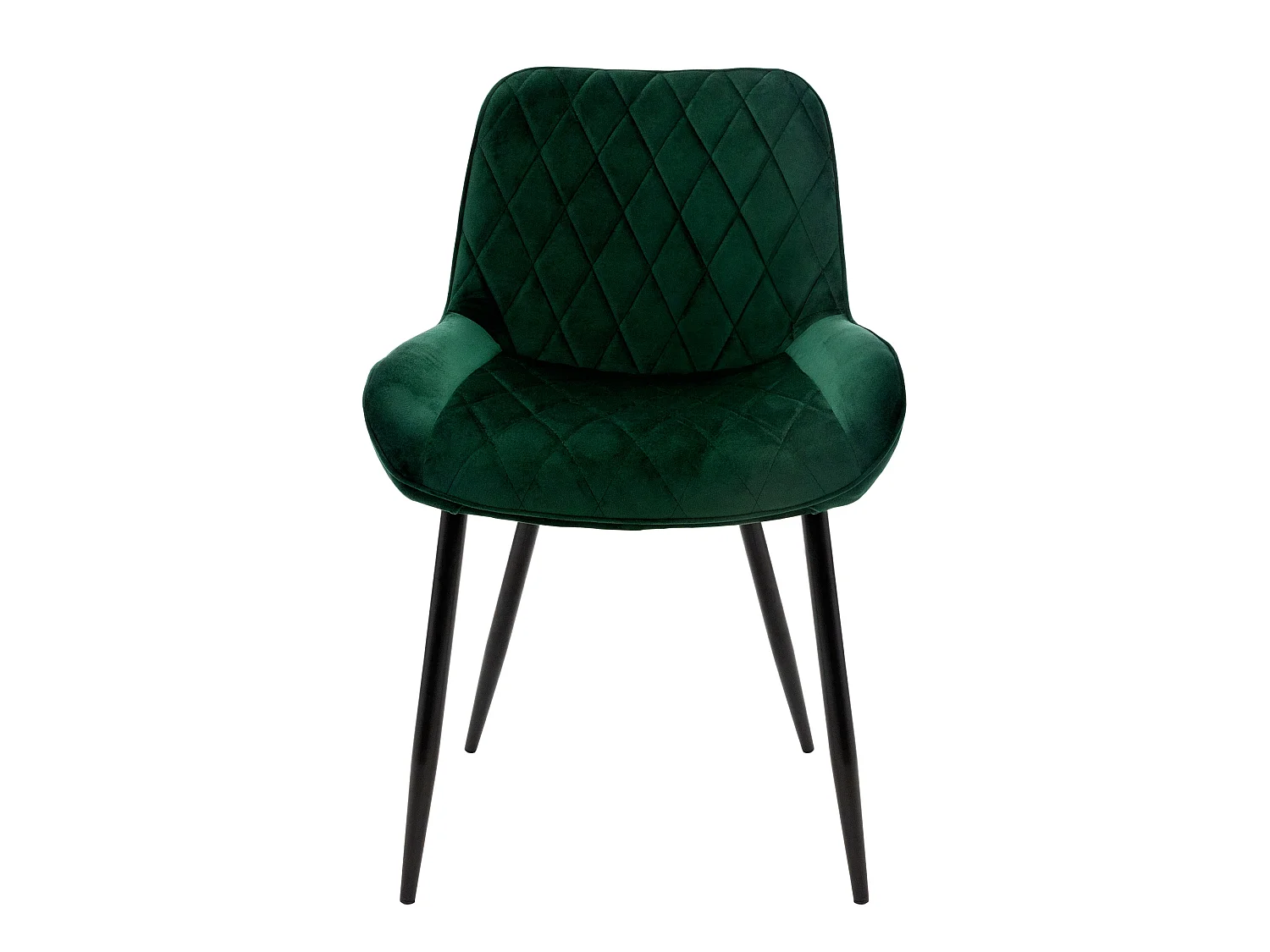 ML-Design 2x Sillas de comedor verde tapizado retro aspecto de terciopelo con patas metal, respaldo y apoyabrazos sillón moderno para hogar oficina