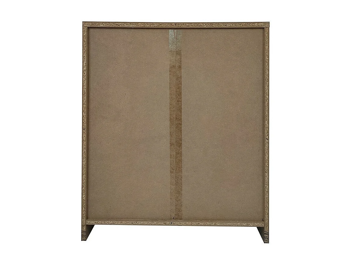 Commode TOLLY 2 portes, 85 cm coloris chêne sonoma