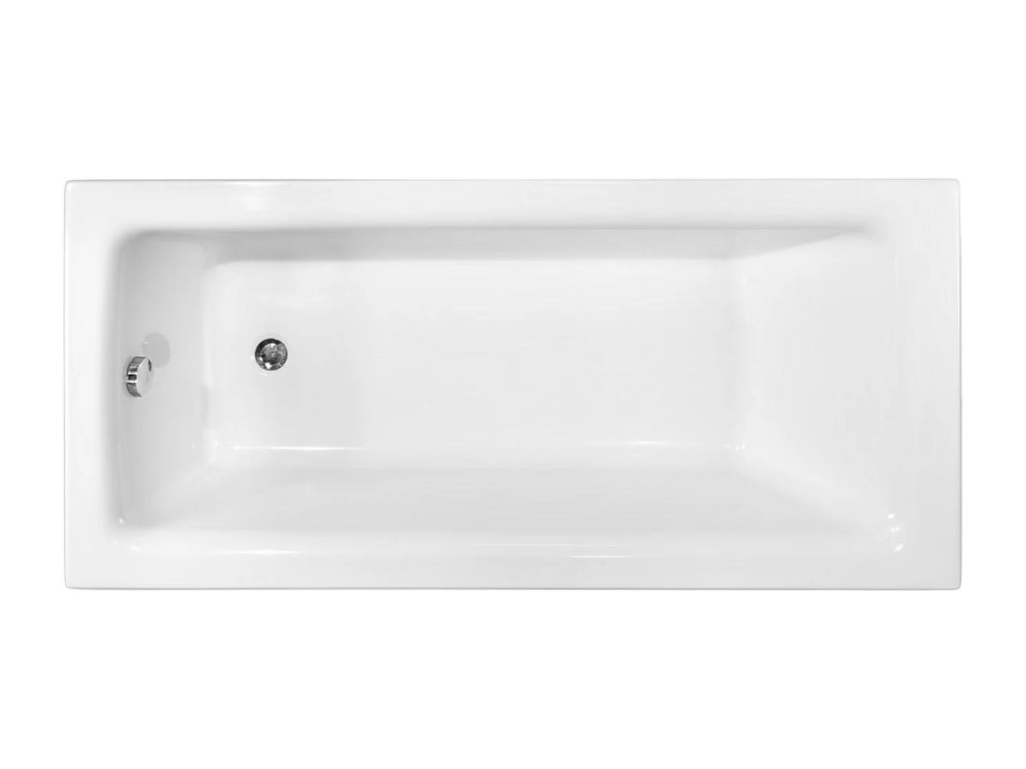 Baignoire VENETO MINI avec tablier 100-110-120-130 x 70 cm - Dimensions: 120cm