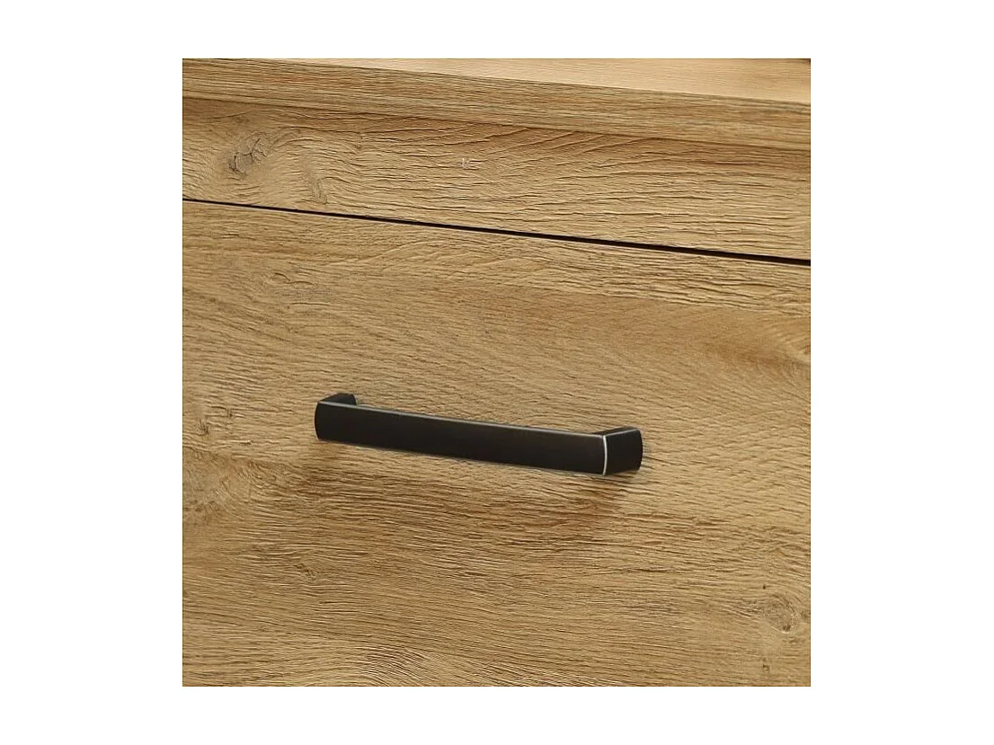 Laag dressoir - verouderd eiken - Classic - HAVANNA - 161 cm