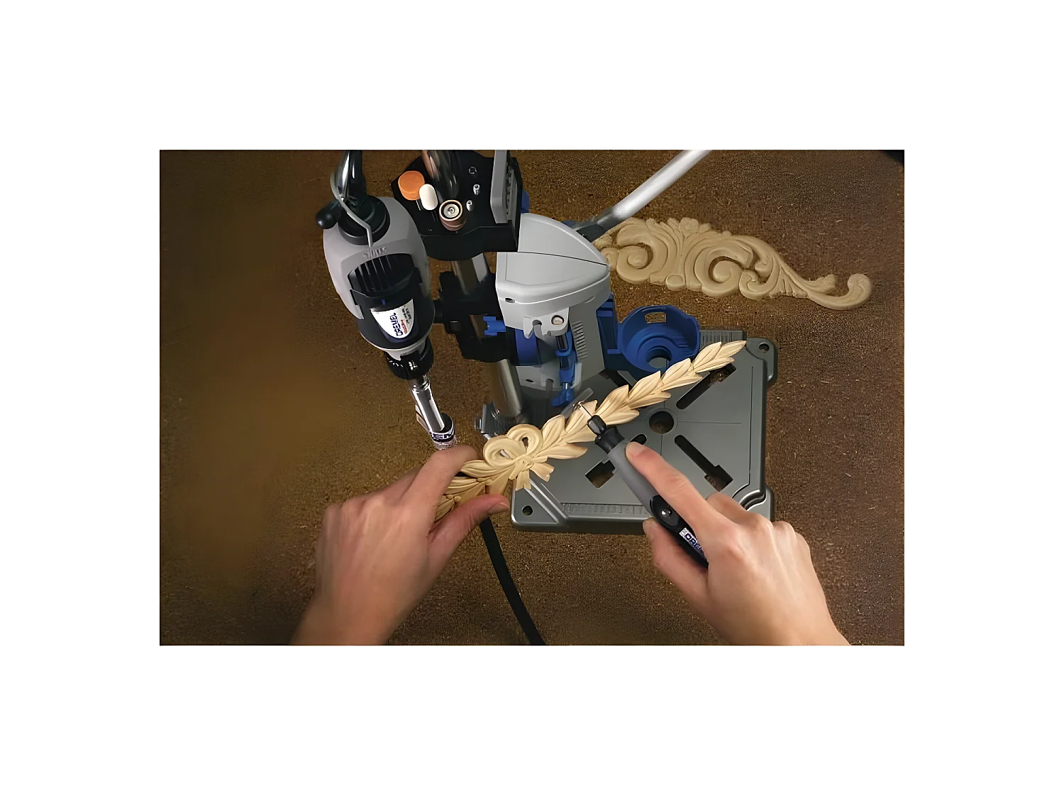 Soporte vertical Workstation 220 para taladro de columna Dremel