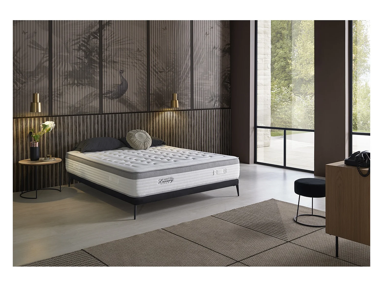 Colchón 80x190 Visco Hotel 5 Estrellas Altura 30cm ±2 Antibacterial.