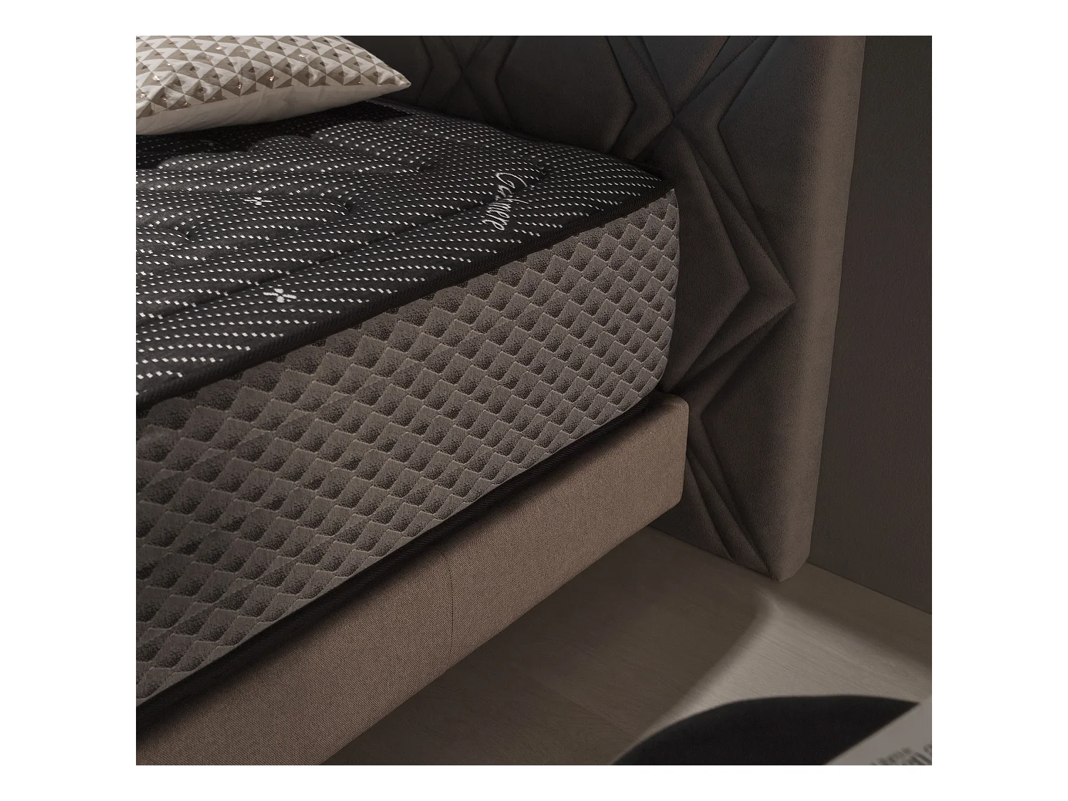 Colchón Muelle Ensacado Cashmere 160x190 Night Confort Altura 28 cm +/-2.