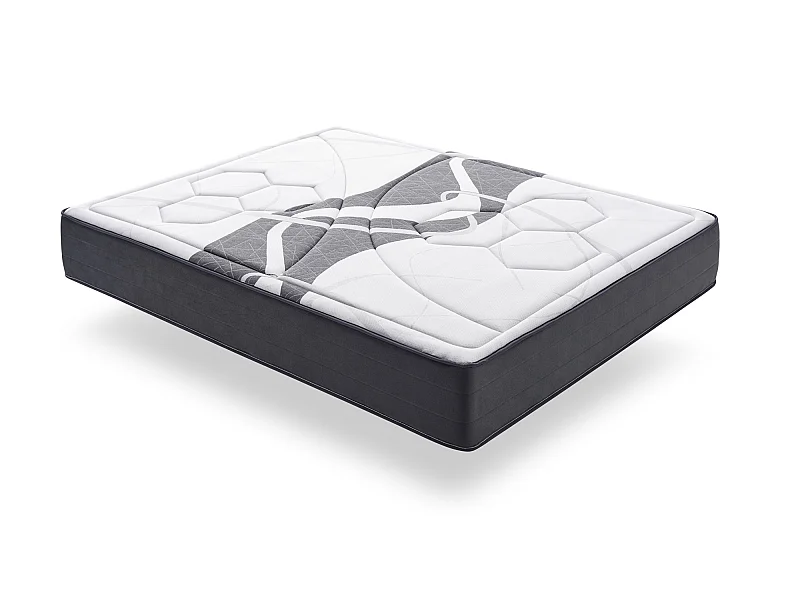 Visco-Memory-Graphen-Matratze 160 x 190 Höhe 30 cm ±2