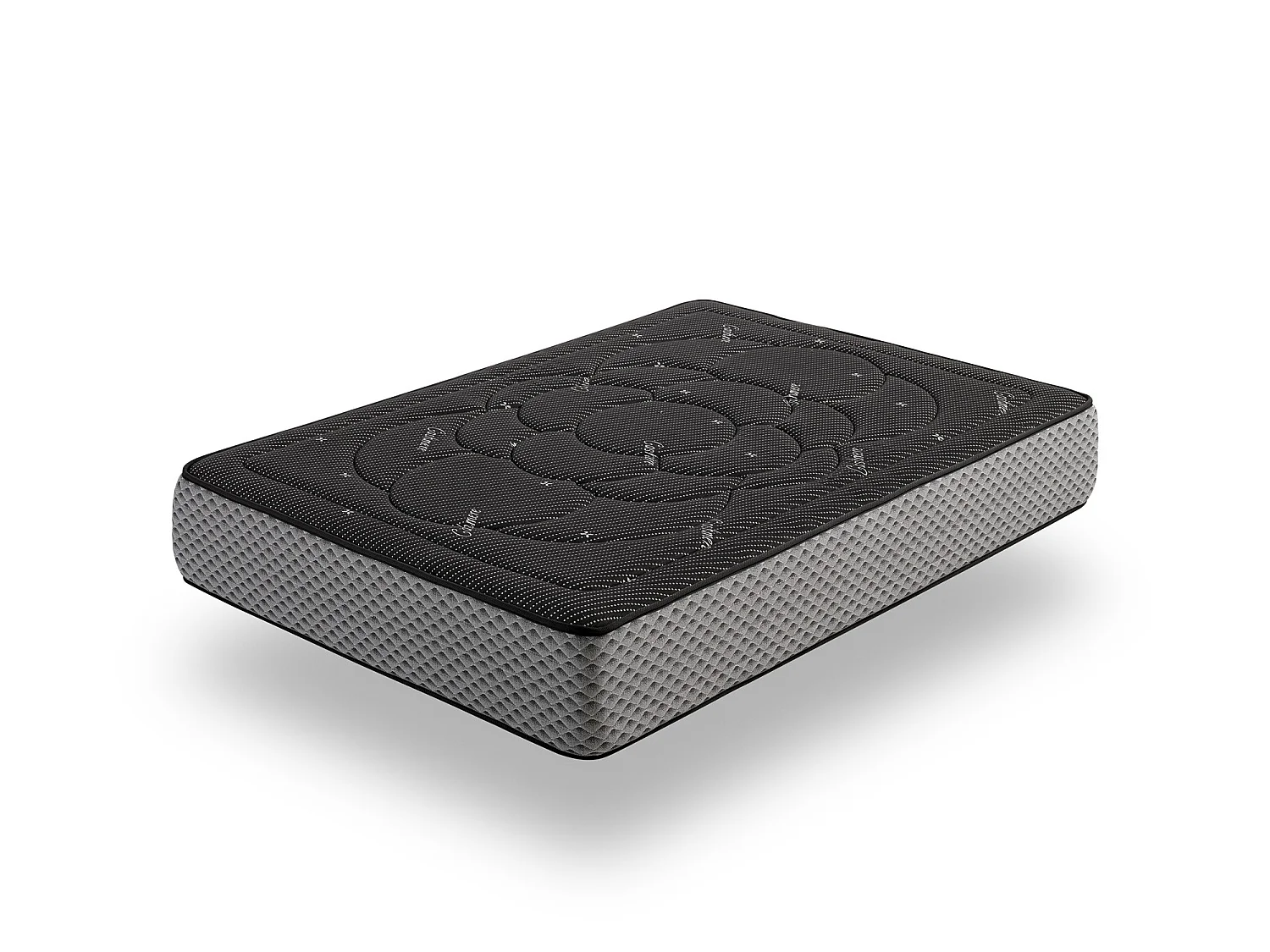 Matelas Visco 160x190 Cachemire Confort Nuit Hauteur 30cm Fermeté Moyenne-Haute.