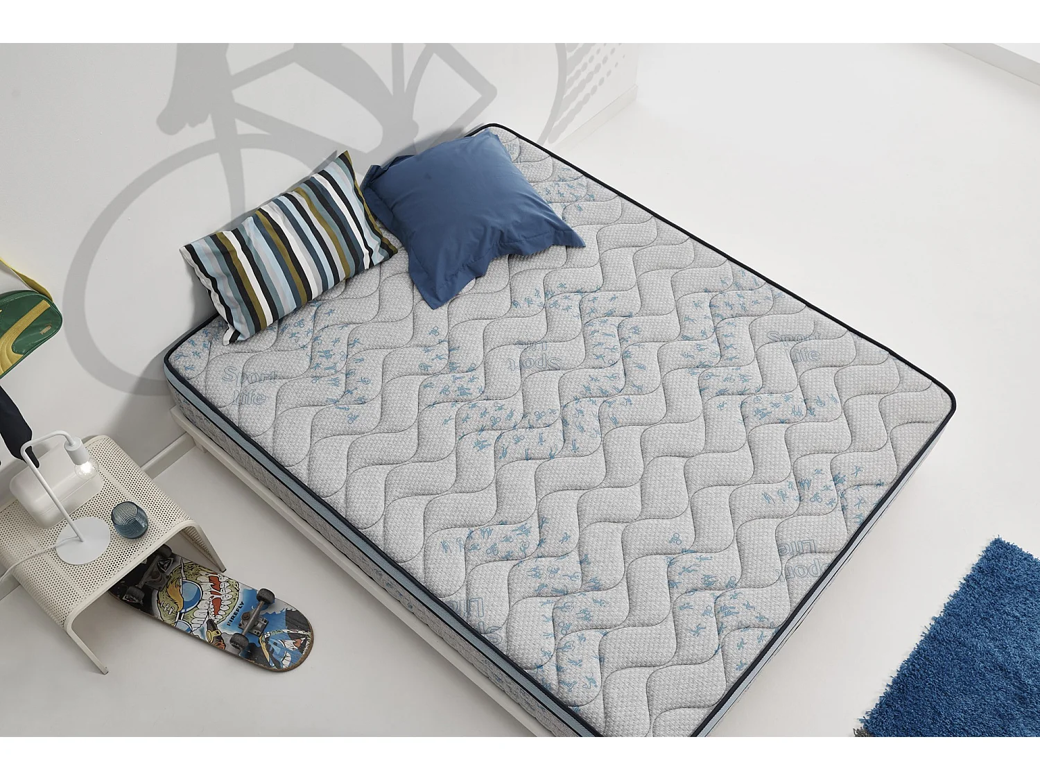 Matelas Visco Sport Life 80x190 Hauteur 27 cm ±2