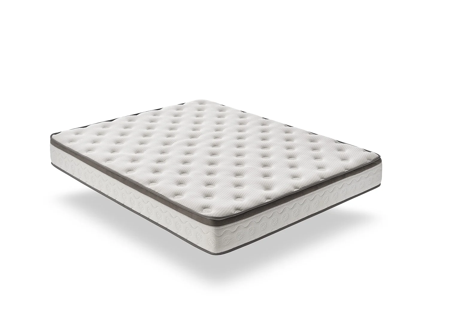 Matelas Visco Luxury Crystal Premium 80x190 Hauteur 28 cm ±2