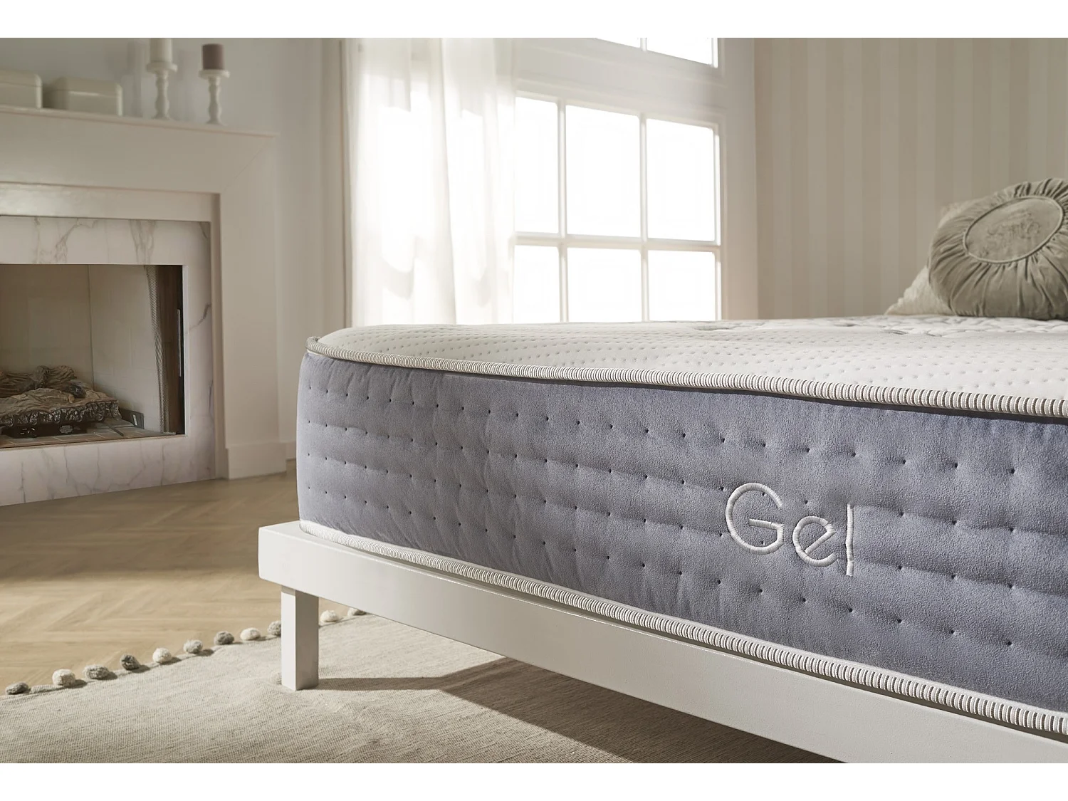 Materasso a molle insacchettate con Visco Gel 160x190 30cm ±2