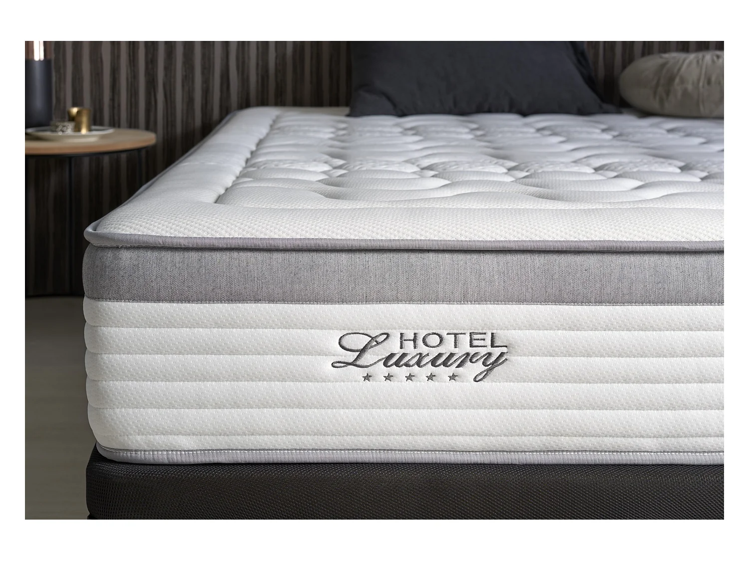 Colchón 120x190 Visco Hotel 5 Estrellas Altura 30cm ±2 Antibacterial.