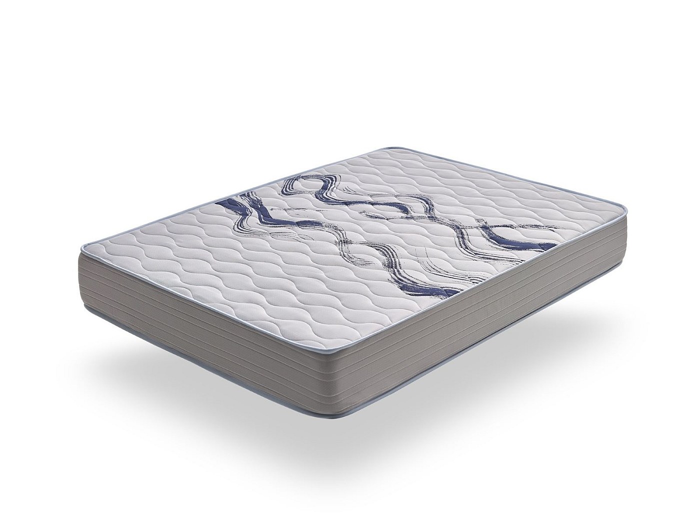 EGOHOME Materasso In Memory Foam 25 Cm Con Gel Rinfrescante Al Tè Verde – CertiPUR-US, 180x137 Cm (Queen Size), Antipressione