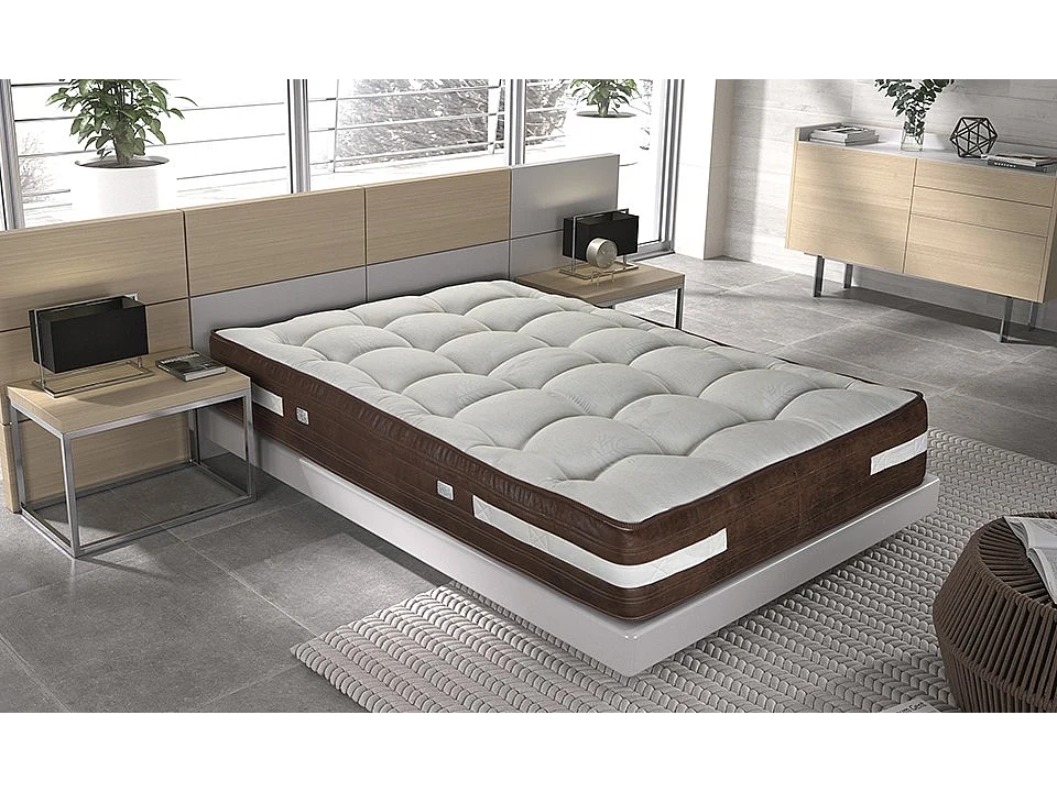 Matelas à ressorts ensachés Primor Vital Energy 67,50 x 190 32cm±2 4cm Visco