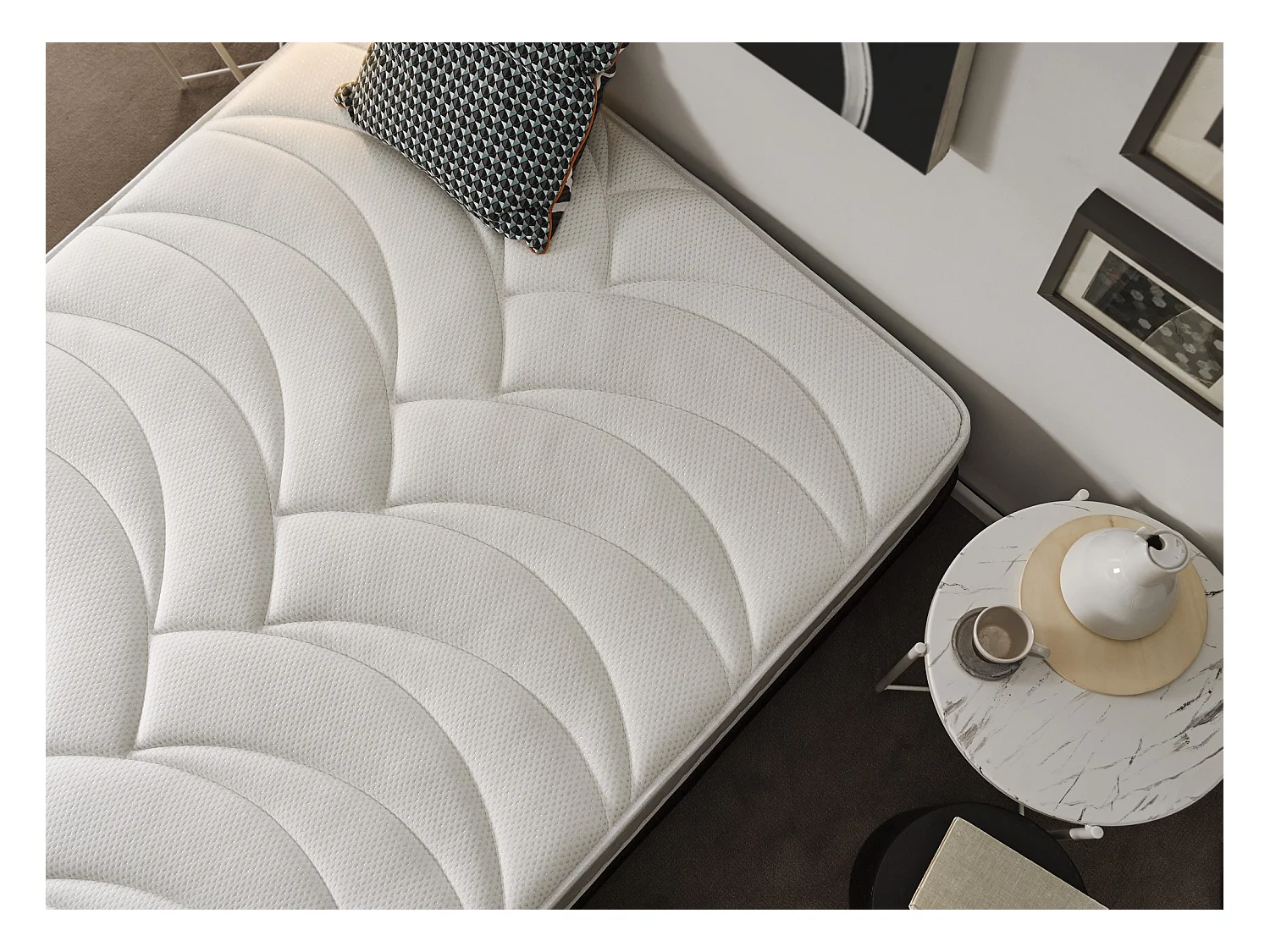 Materasso Visco Luxury Elite Silver H30 180x200 30cm±2