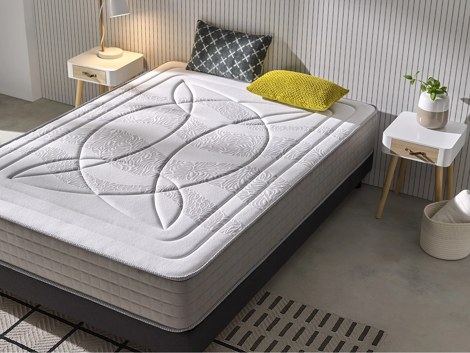 Visco Olympus Doppelseitige Matratze 67,5 x 190 Höhe 23 cm +/-2.