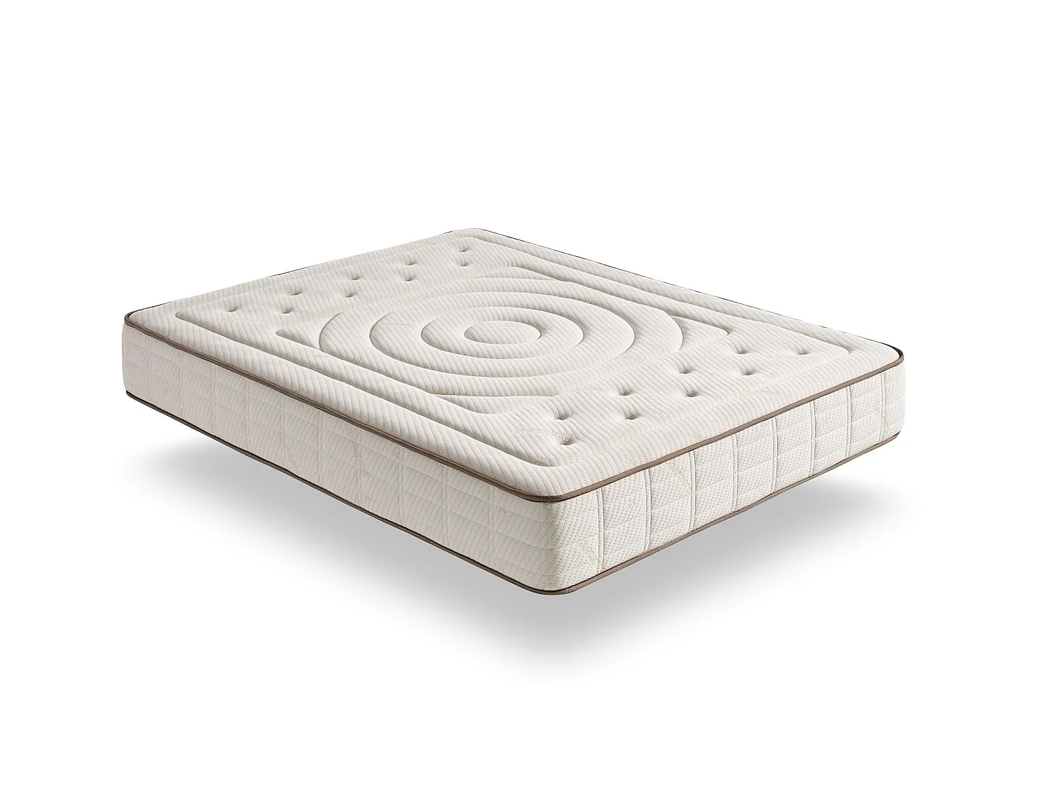Matelas 120 x 190 Visco Cachemire Impérial Fibres Naturelles Hauteur 26 Cm ±2