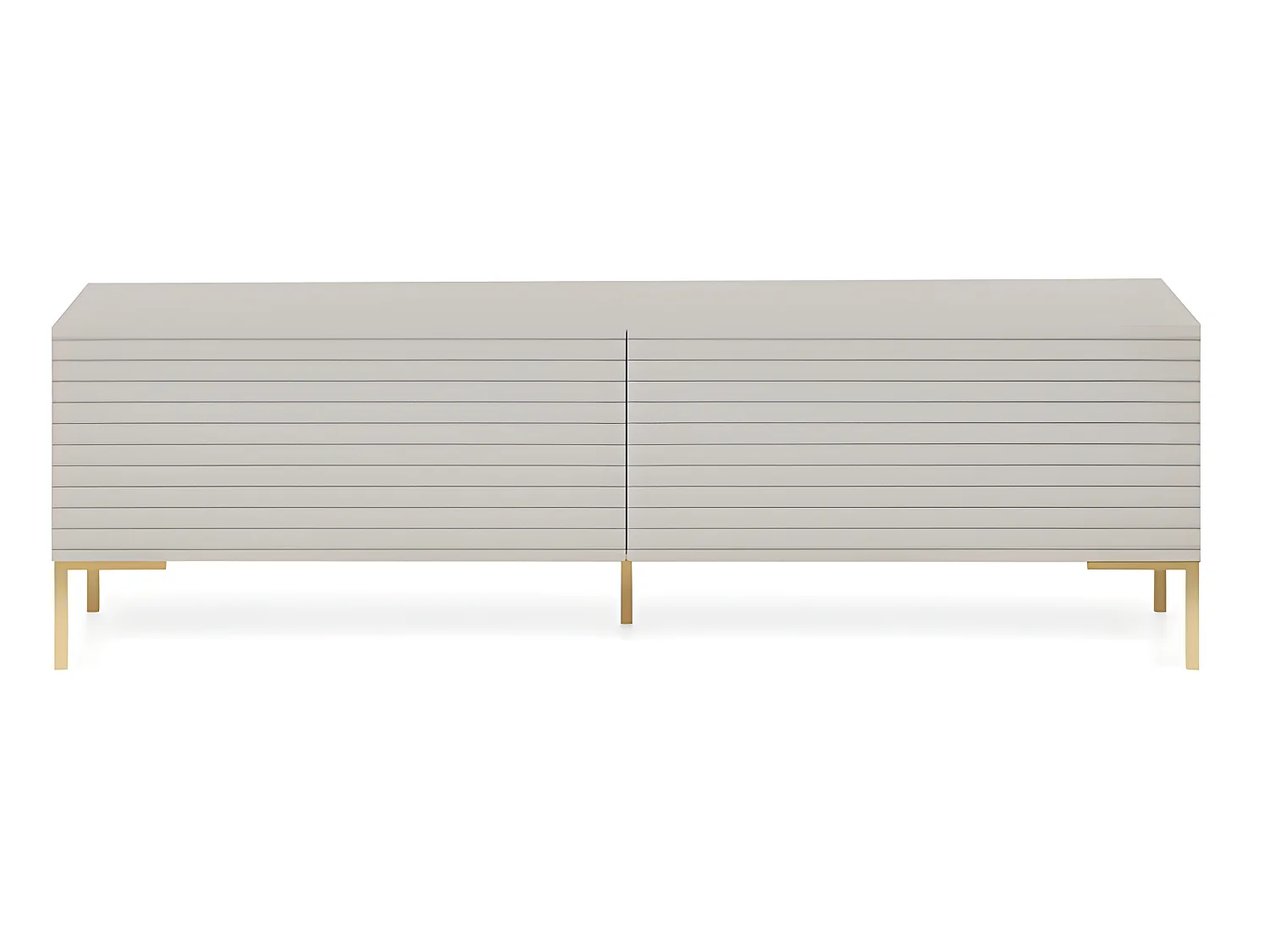 TV-meubel - 140 cm - taupe (grijsbeige) - LAMMELO