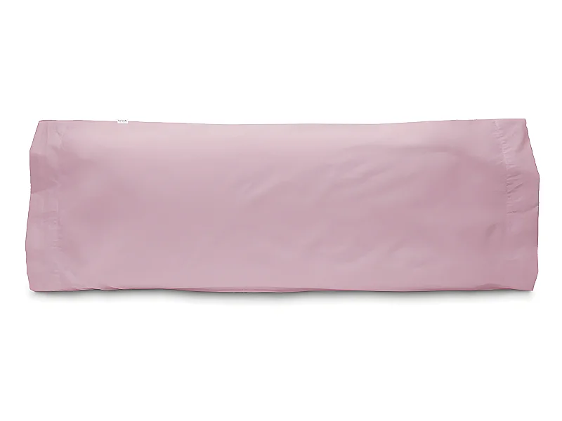 Funda de almohada de algodón malva 45x110 cm PURE