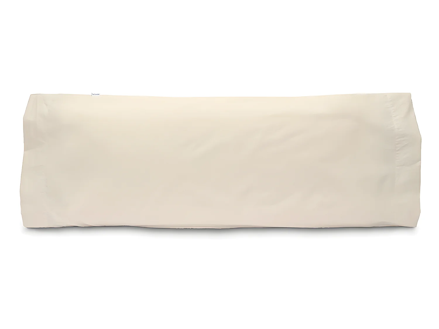 Taie d'oreiller en coton crème 45x110 cm PURE