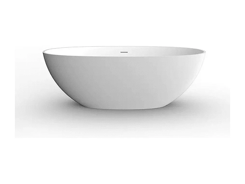 Mineralguss Badewanne MALMO freistehend 165 cm