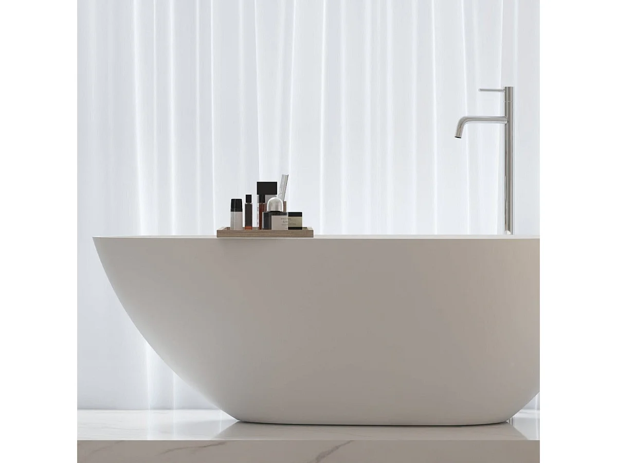 Bañera moderna Solid Surface HELSINKI exenta  150 cm