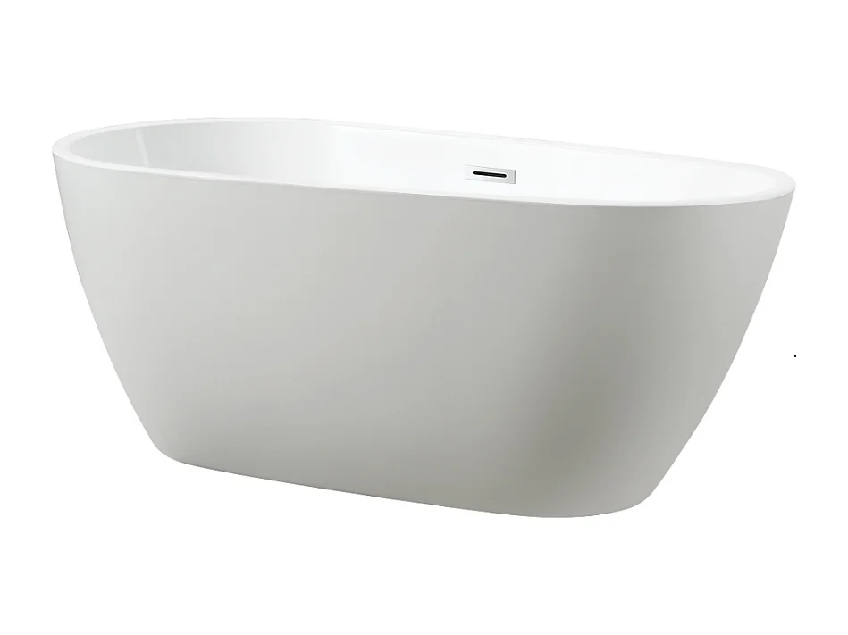 Vasca freestanding ovale PHOENIX bianca 150 cm