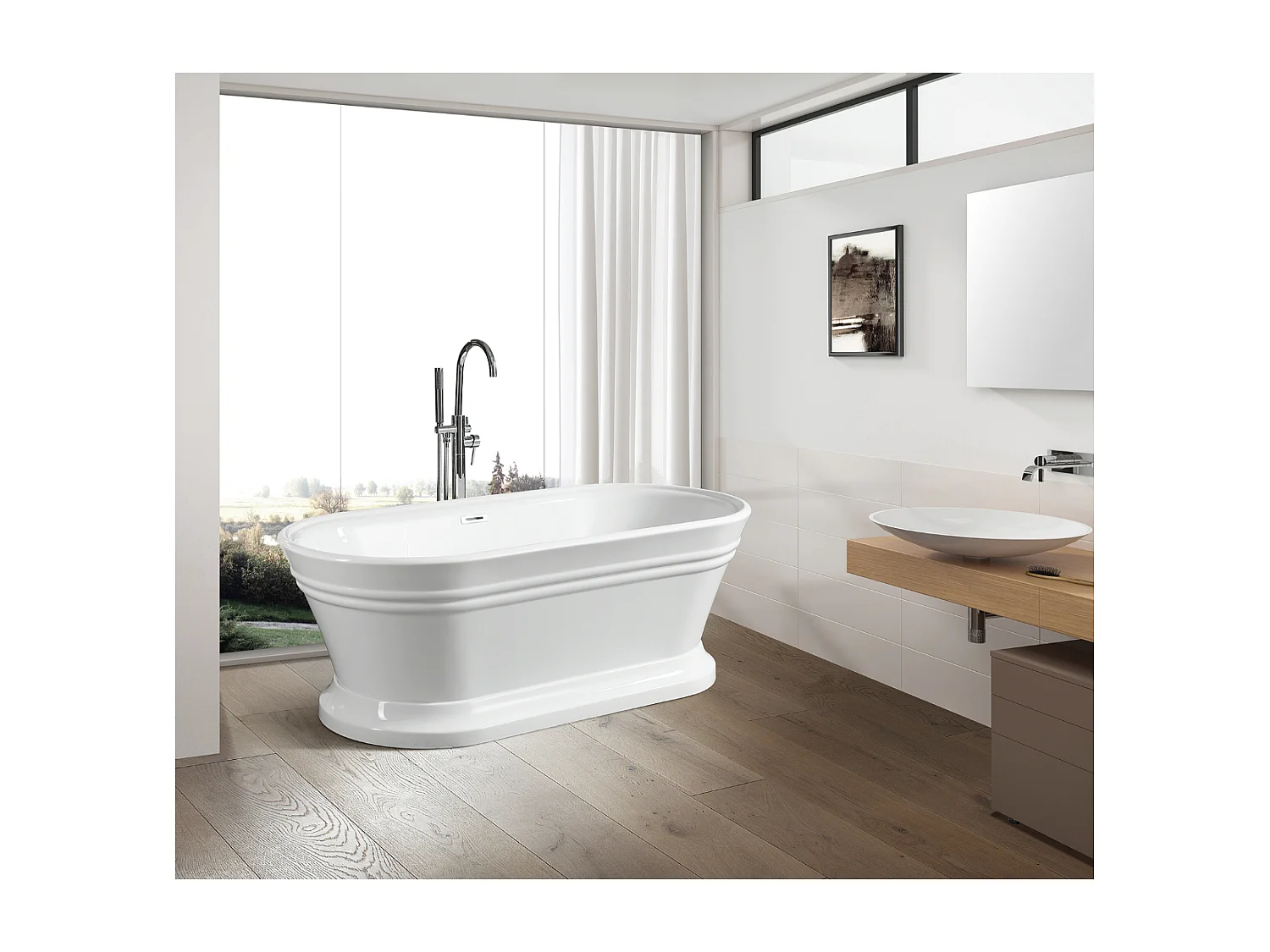 Bañera exenta SEATTLE  150 cm