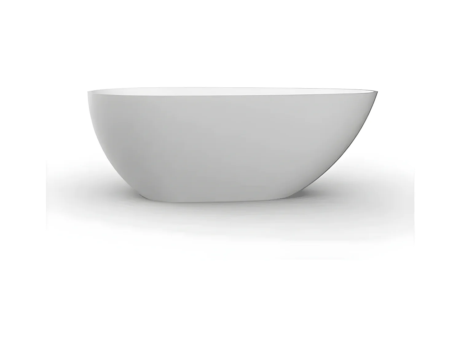 Mineralguss Badewanne HELSINKI freistehend 170 cm