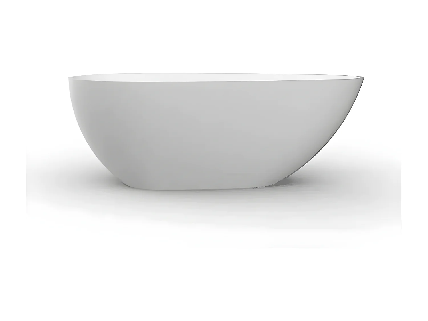 Bañera moderna Solid Surface HELSINKI exenta  170 cm