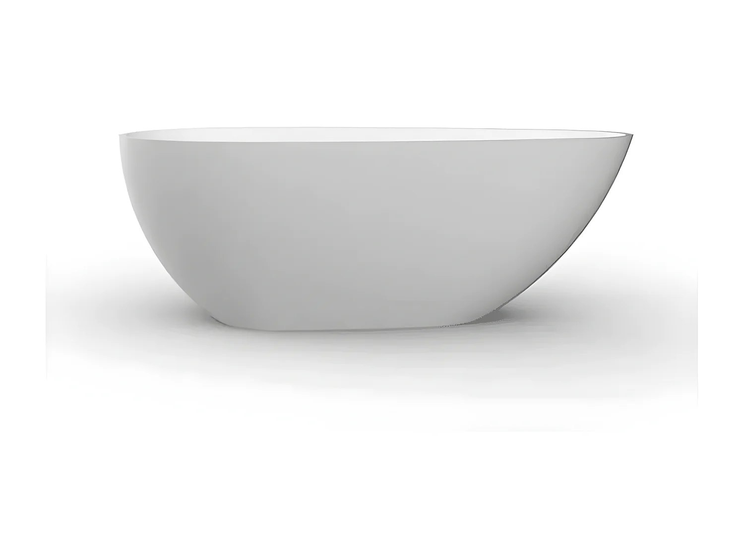 Bañera moderna Solid Surface HELSINKI exenta  170 cm