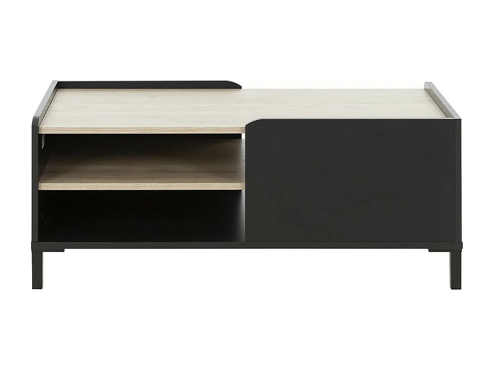 Mesa de centro con 2 compartimentos de almacenamiento L106 cm - Amsterdam