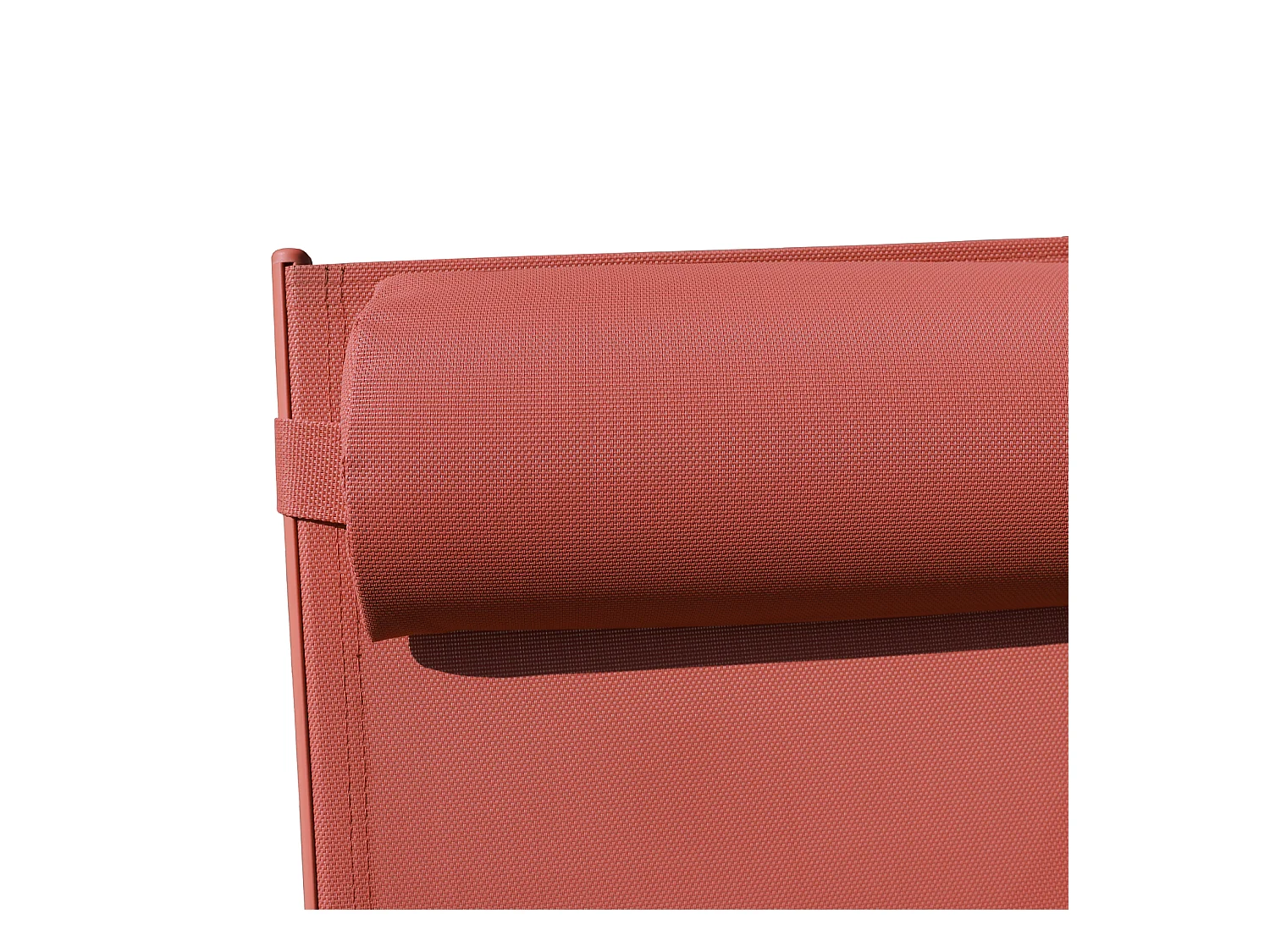 2er Set Sonnenliegen GALAPAGOS aus Textilene Terracotta - Aluminium Terracotta