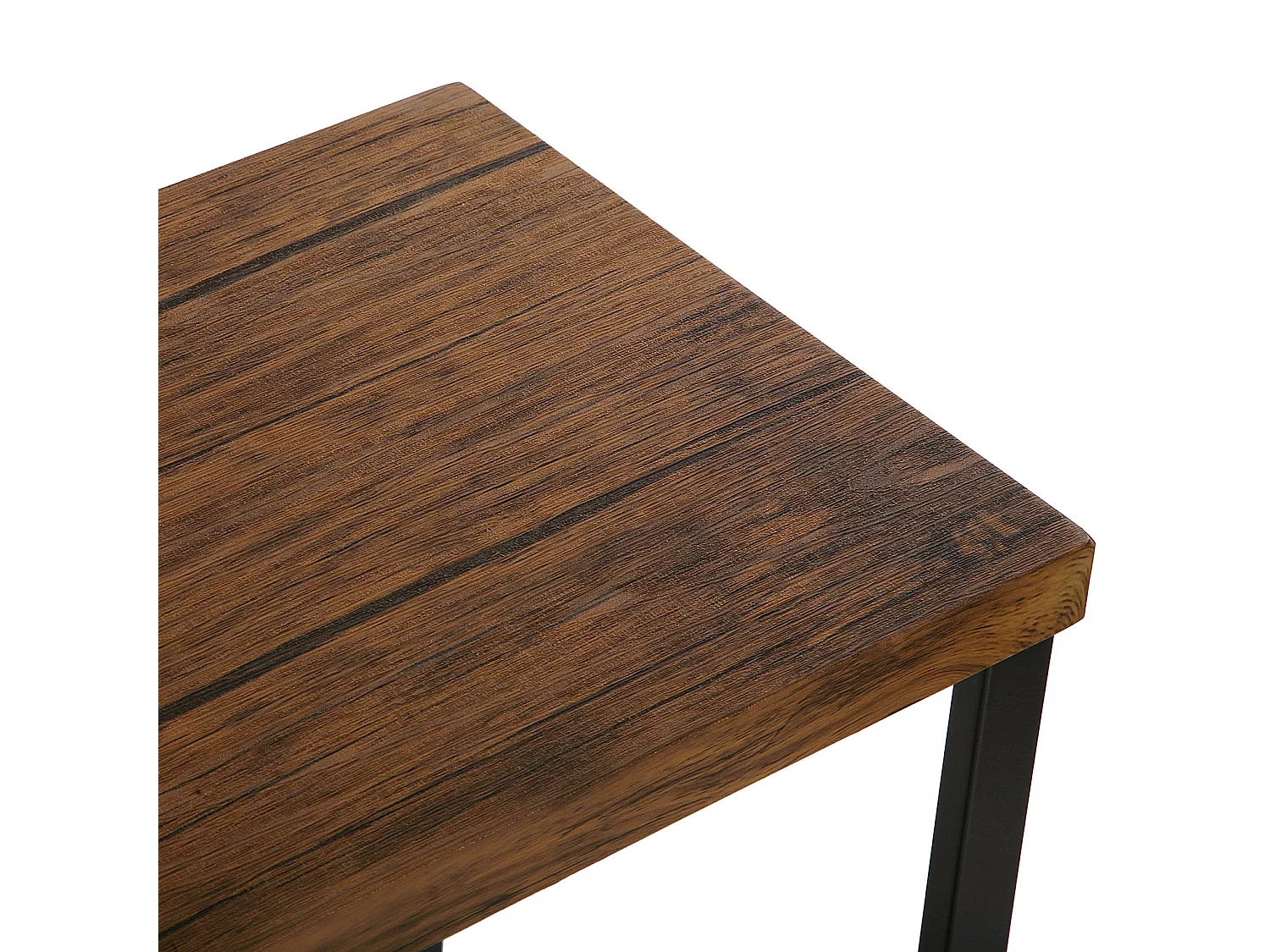 Taline Mueble Recibidor Estrecho para la Entrada o el Pasillo, Mesa Consola, Negro, 80x30x100cm