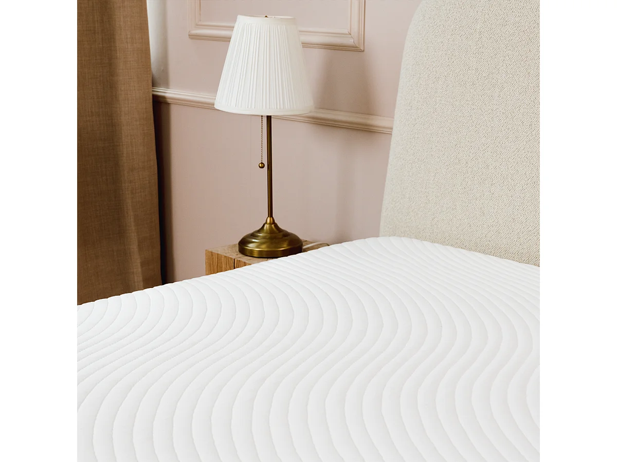 Matelas Hybride 25cm Ressorts ensachés mémoire de forme 180x200cm