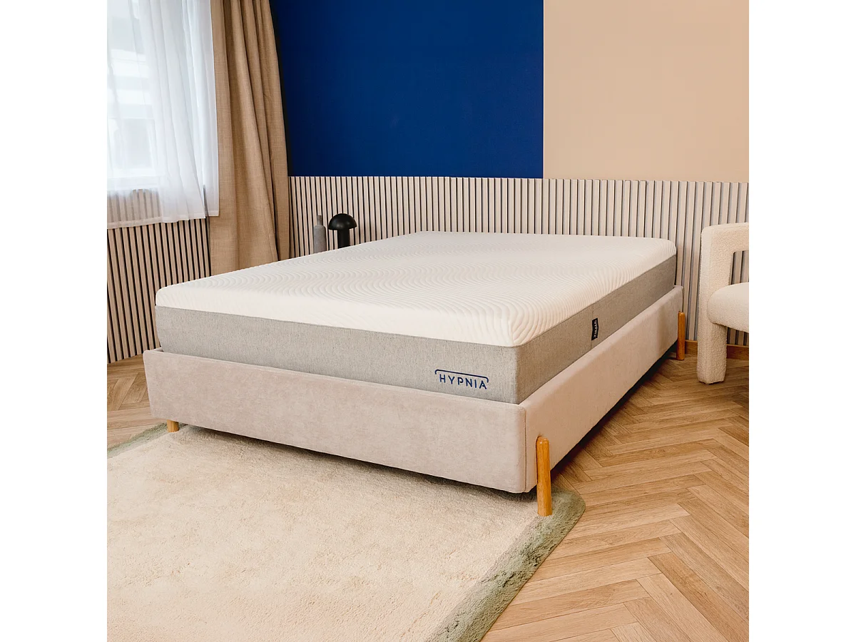 Matelas Hybride 30cm Ressorts ensachés mémoire de forme 90x190 cm